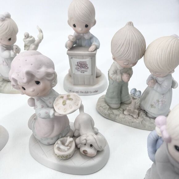 Huge Lot of 23 Vintage Precious Moments Figurines 1976 - 1998 - Picture 4 of 16